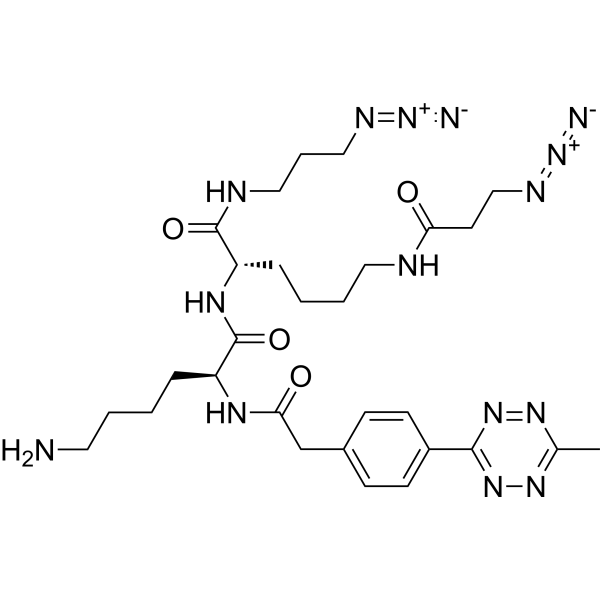 Diazido-methyltetrazine tri-arm 2861998-18-5